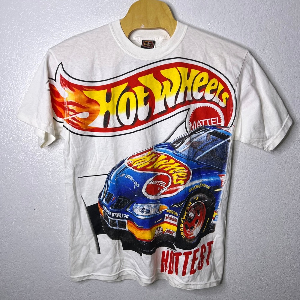 Vintage‎ 1998 AOP Hot Wheels Cool Classics Kyle Petty Racing T-Shirt Mens XL NWT